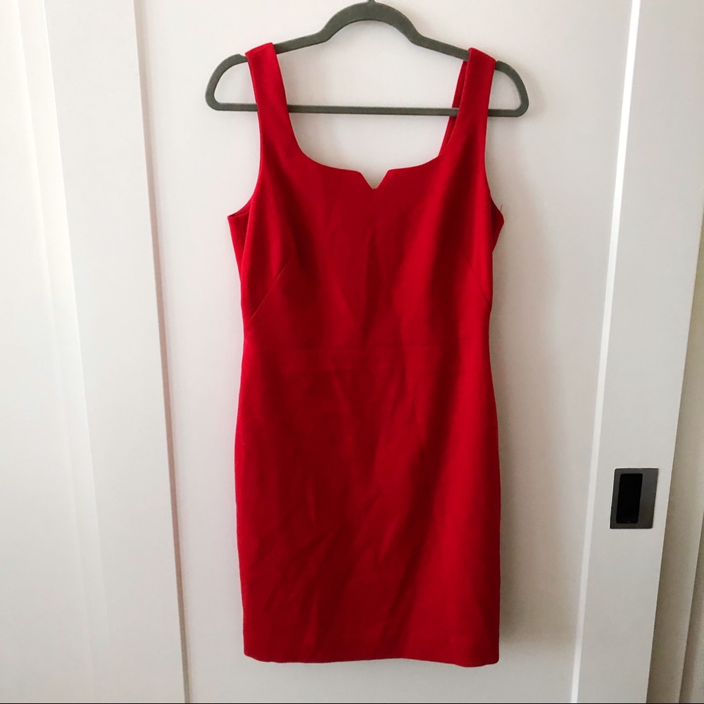 The Limited Red Sleeveless Dress